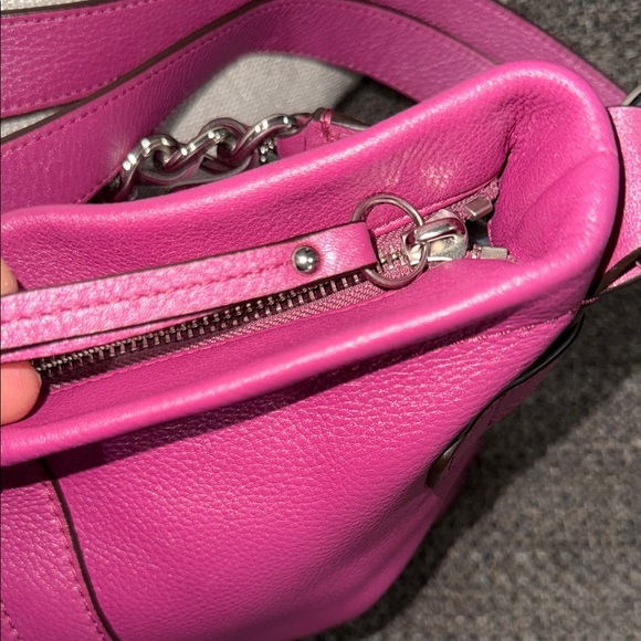 🚨NWOT Coach Abby Mini Hobo Pebbled Leather Crossbody - Blossom Pink F1972- COA - Picture 11 of 16